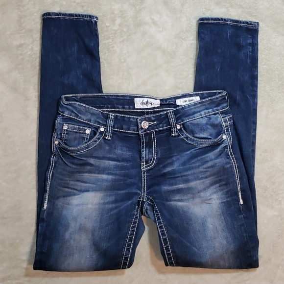 Daytrip Denim - Daytrip Distressed Lynx Skinny Jeans - 27R